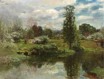 John Joseph Enneking : Summer on the Lake